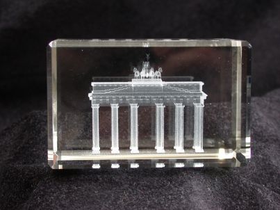 Glasobjekt Brandenburger Tor